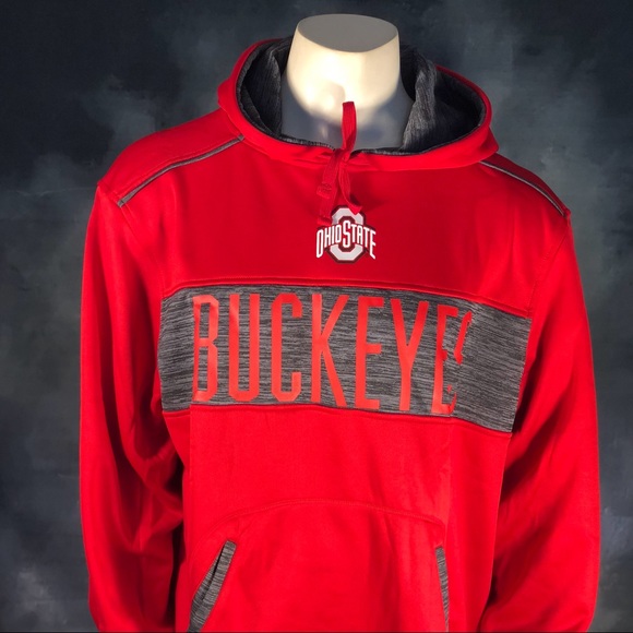 ohio state red hoodie